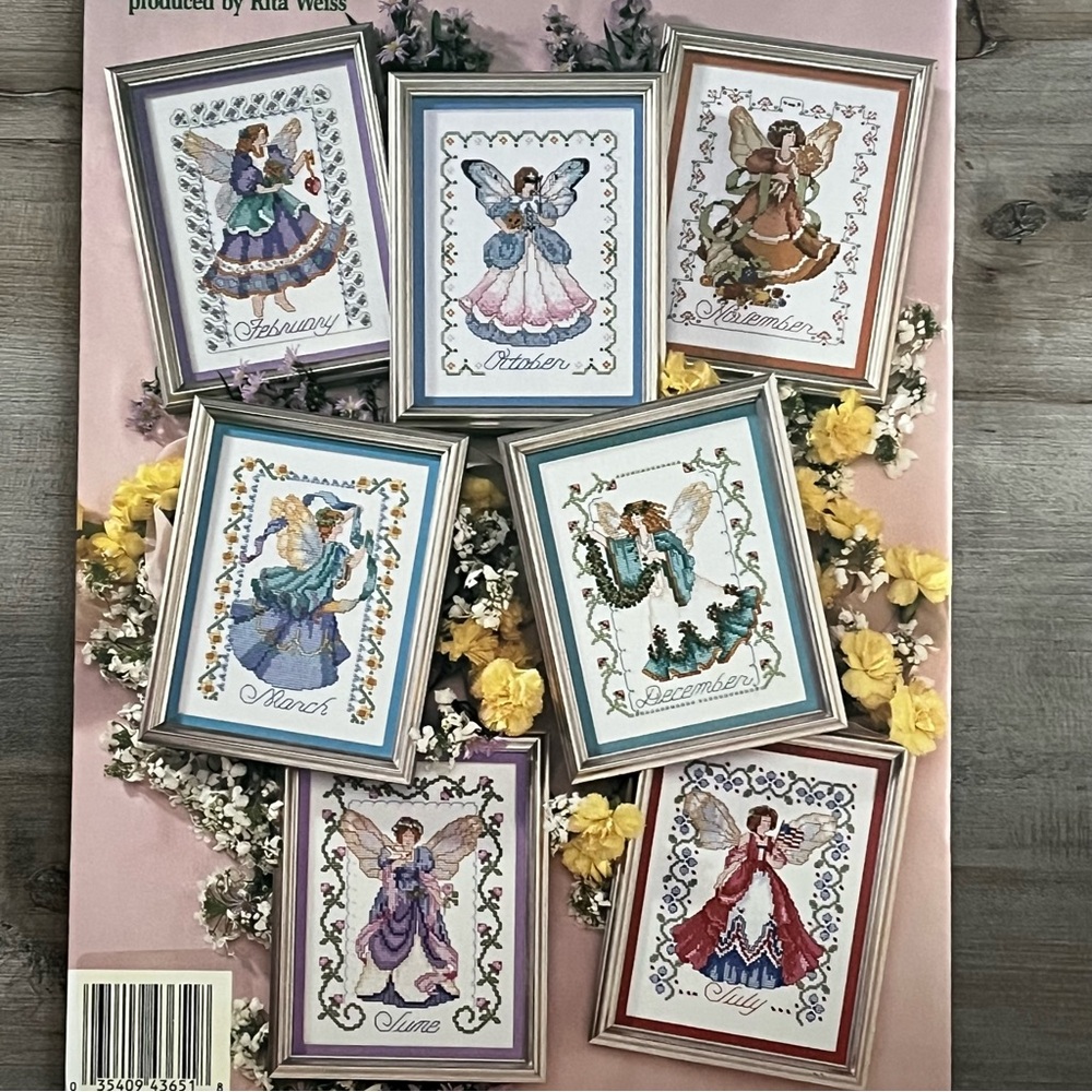 NWT American School of Needlework “Birthday Faeries” Counted Cross Stitch Book - Picture 13 of 13